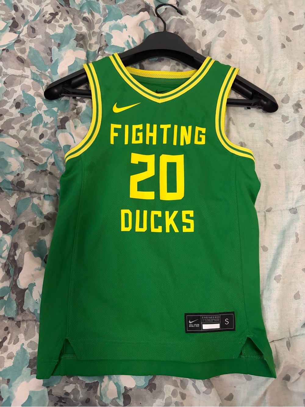 Kids Nike Oregon Ducks Sabrina Ionescu basketball jersey